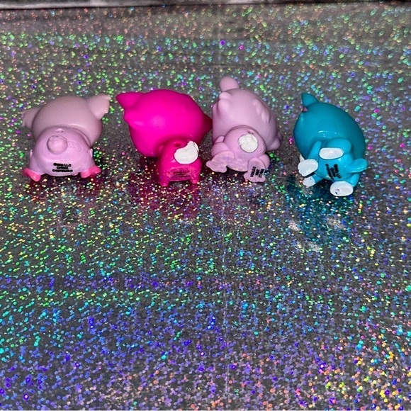 BLIP MINIATURE TIC TAC TOY 2" FIGURES Lot of 4 - Picture 5 of 8